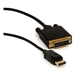 Cabo Adaptador Displayport X Dvi 24+1 Banhado Com Filtro