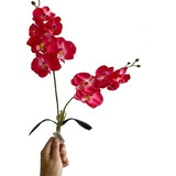 Haste Orquidea Artificial Para Arranjo Decoração Sofisticada