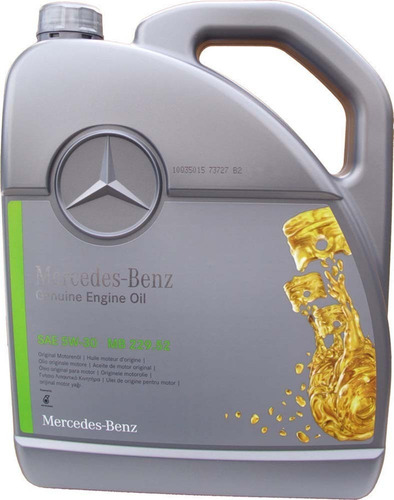 10lts Aciete Sintetico 5w30,mercedes Benz Original 2018-2024