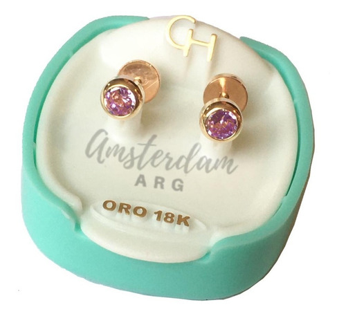 Abridores De Oro 18kt Marca Ch Susanito 193 --amsterdamarg--