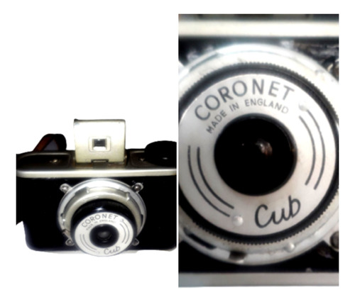 Camara De Fotos Coronet Cub Made In England 1946/ Coleccion