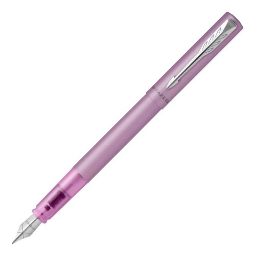 Lapicera Pluma Parker Vector Xl En Estuche Con Repuesto Color De La Tinta Azul Color Del Exterior Lilac