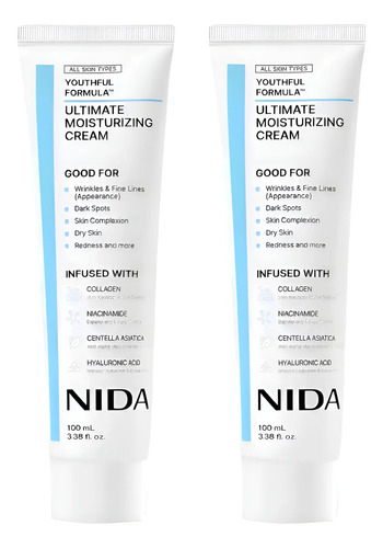 . Crema Hidratante Extrema Original Nida Youth Formula. | Envío gratis