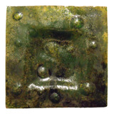 Cenicero Rectangular En Vitrofusion 13 Cm. X 13 Cm.