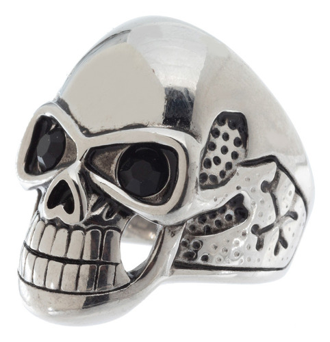 Anillo Calavera Terminator Acero Quirúrgico 316l Hombre