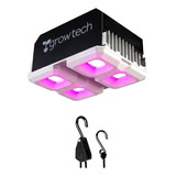 Panel Led Growtech Cultivo Indoor 200w Full Spectrum Y Polea