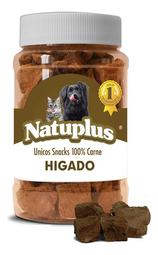 Natuplus Snack Higado Para Gatos Y Perros Natural 500ml