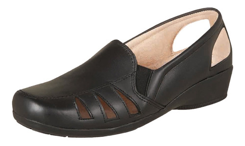Zapato Confort Dama Castalia 016-15 Con Elástico Ajustable