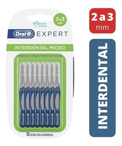 Cepillo Interdental 2 A 3 Mm Oral-b Expert