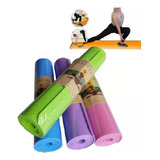 Tapete Yoga Pilates Acolchado Ejercicio Gimnasio Fitness Gym