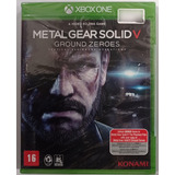 Jogo Metal Gear Solid V Ground Zeroes Xbox One Físico Novo