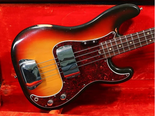 Cobertores Fender Precision Bass Puente Y Micrófono 70s