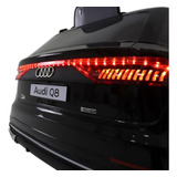 Carro Elétrico Infantil Audi Q8 12v Controle Remoto Belfix Cor Preto