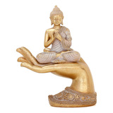 Estatua Dorada De Buda Para Decoración Zen Y Relajación