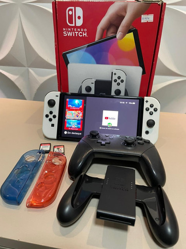 Nintendo Switch Oled Semi Novo