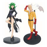 2pcs One Punch Man Figura Modelo Juguete Regalo Para Niños