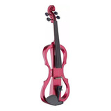 Violino Stagg Elétrico Evn-x 4/4 Metallic Red