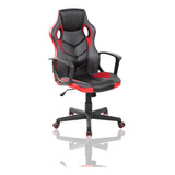 Silla De Oficina Gamer Gerencial Giratoria Color Rojo