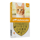 Advocate Antiparasitario Antipulga Gato 0 Hasta 4 Kg - Osm