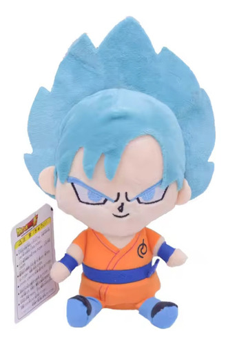 Peluche Goku Chibi Super Saiyan Rojo