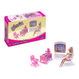 Juego El Cuarto Del Bebe Gloria. Acc P/barbie Casa Superblan