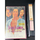Filme Don Juan Demarco Fita Vhs Original Video Cassete 1995