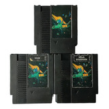 Lote De 3 Cartuchos Nes Nintendinho E Seus Clones 