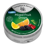 Bala Frutas Zero Açúcar Cavendish & Harvey Lata 175g