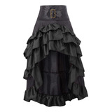 Faldas Steampunk Medievales For Mujer, Ropa De Club, Retro