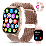 Reloj Inteligente Mujer Deportivo Impermeable Bluetooth Call