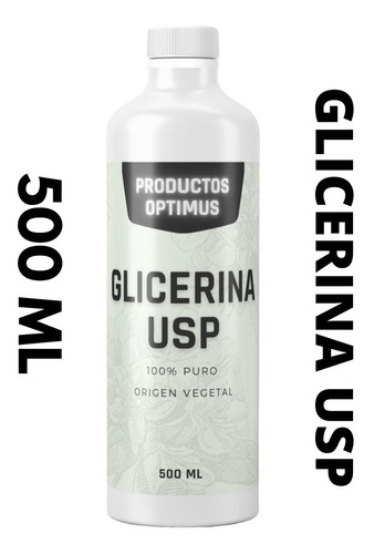 Glicerina Vegetal Usp 500ml - mL a $29