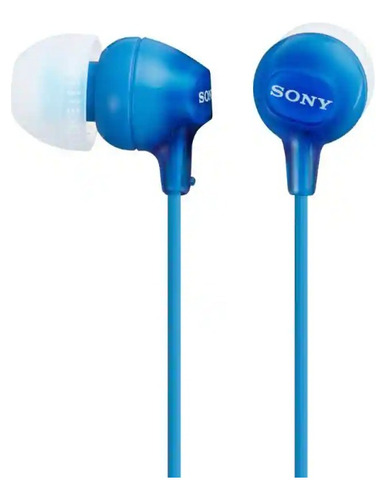 Audifonos Sony Color Azul Mdr-ex14aplizuc