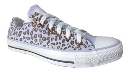 Tênis All Star Animal Print Ox Lavanda