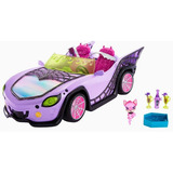 Monster High Toy Car, Ghoul Mobile Con Accesorios Para Masco