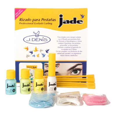 Kit Rizado Profesional Para Pestañas Jade J Denis | MercadoLibre