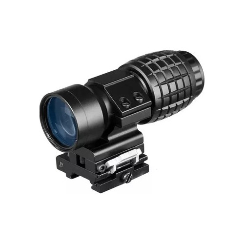 Magnifer 3x Ampliar Visão Rebate Trilho 20mm Airsoft/airgun