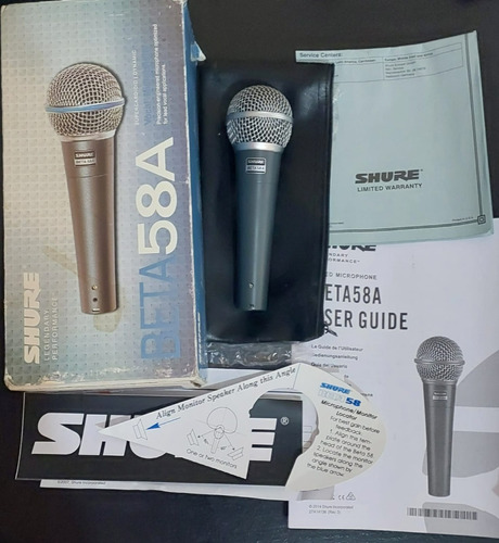 Microfone Shure Beta58a Original