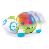 Tortuga Luminosa De Arrastre Con Movimiento Y Sonido 18 Cm