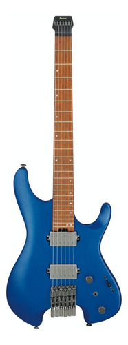 Guitarra Q52 Lbm Ibanez C/bag Headless Cor Azul Orientação Da Mão Destro