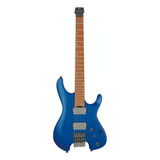 Guitarra Q52 Lbm Ibanez C/bag Headless Cor Azul Orientação Da Mão Destro