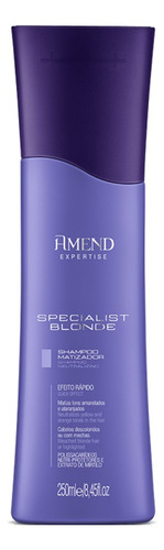 Amend Expertise Specialist Blond Shampoo Matizador 250 Ml