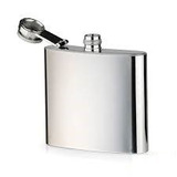 Cantil Porta Bebida De Bolso 220ml Inox - Whisky Vodka Rum