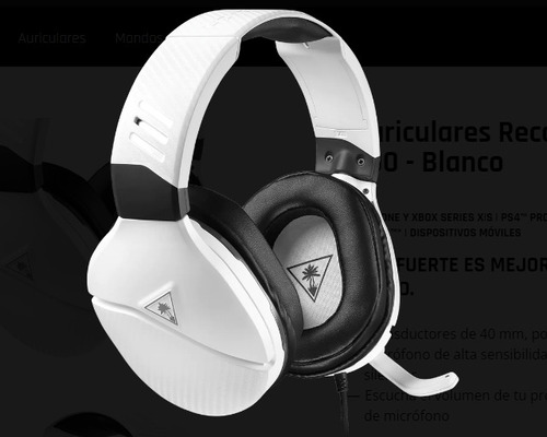 Auriculares Gamer Turtle Beach Recon 200 