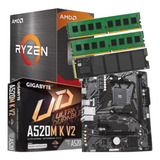 Combo Actualizacion Pc Amd Ryzen 5 5600 + 16 Gb + Nvme 240