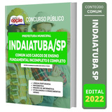 Apostila Indaiatuba Sp - Ensino Fundamental Completo