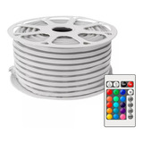 Tira Neon Flex Rgb 25 Metros Seccionable 16 Colores Hee