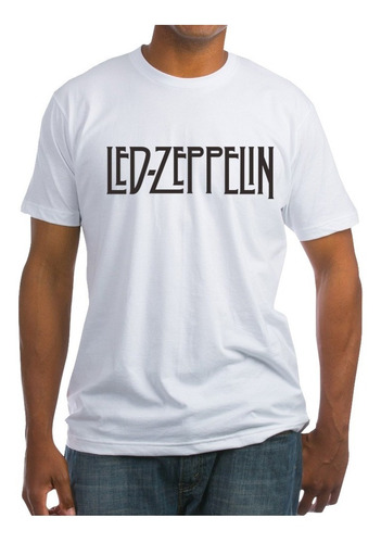 Playera Led Zeppelin Diseño 48 Grupos Musicales Beloma