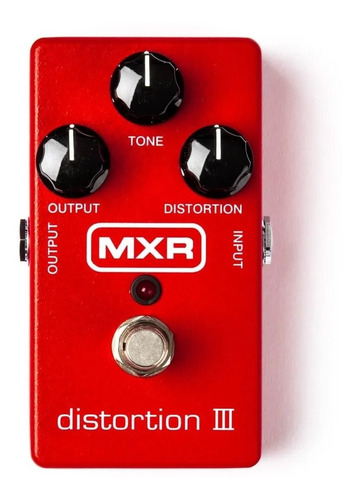 Pedal De Efecto Distorsion Guitarra Mxr M-115 Distortion Ill