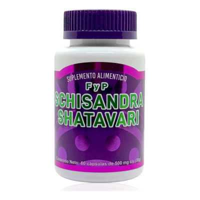Schisandra Shatavari 60 Cápsulas F Y P Fer & Greco | MercadoLibre
