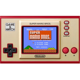 Nintendo Game & Watch Super Mario Bros.  Color Rojo Y Dorado